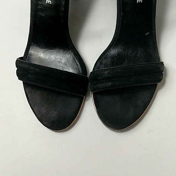 Kenneth Cole Lolita Black Suede Ankle Strap Sandal - Picture 7 of 7